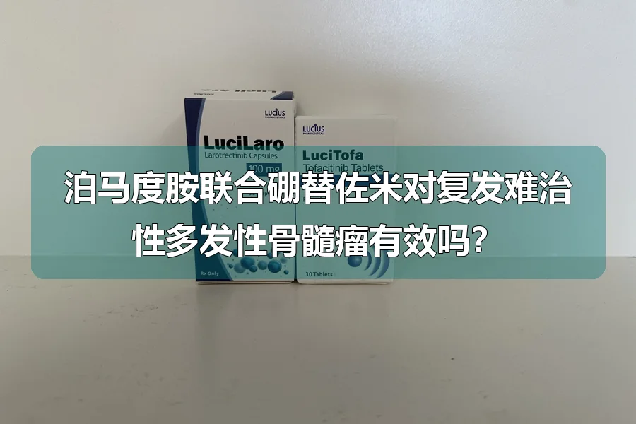 泊马度胺联合硼替佐米对复发难治性多发性骨髓瘤有效吗?